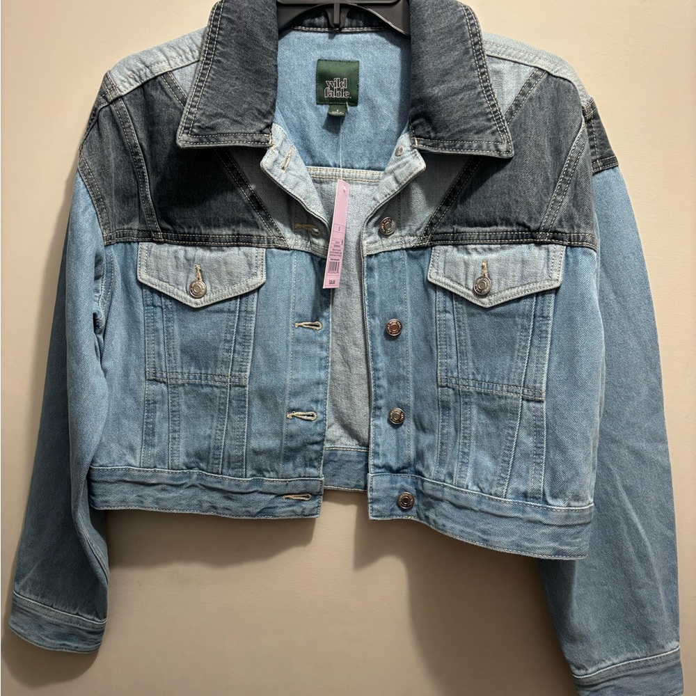 Wild Fable Two-Tone Denim Jacket